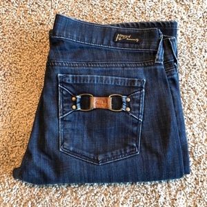 Citizens of Humanity dark wash boot cut jeans